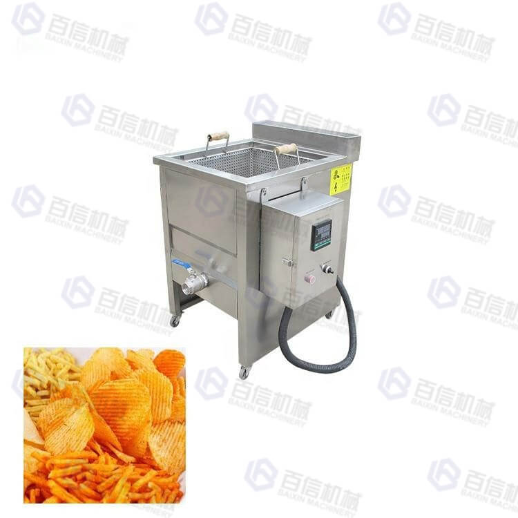 Vegetable Manual Batch Fryer Machine